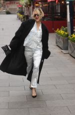 ASHLEY ROBERTS Leaves Heart Breakfas Show in London 02/06/2024