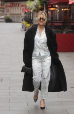 ASHLEY ROBERTS Leaves Heart Breakfas Show in London 02/06/2024