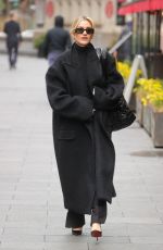 ASHLEY ROBERTS Leaves Heart Radio in London 02/07/2024