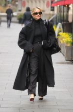 ASHLEY ROBERTS Leaves Heart Radio in London 02/07/2024