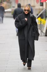 ASHLEY ROBERTS Leaves Heart Radio in London 02/07/2024