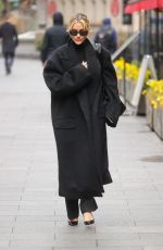ASHLEY ROBERTS Leaves Heart Radio in London 02/07/2024