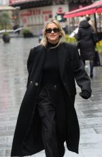 ASHLEY ROBERTS Leaves Heart Radio in London 02/22/2024