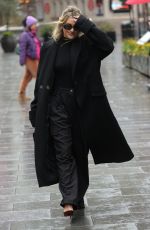 ASHLEY ROBERTS Leaves Heart Radio in London 02/22/2024