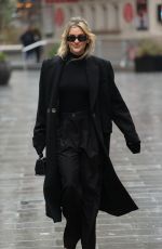 ASHLEY ROBERTS Leaves Heart Radio in London 02/22/2024