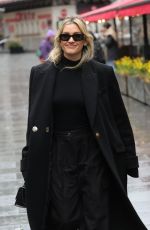 ASHLEY ROBERTS Leaves Heart Radio in London 02/22/2024