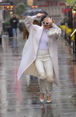 ASLEY ROBERTS Leaves Heart Breakfast in London 02/08/2024