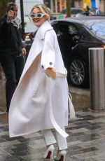 ASLEY ROBERTS Leaves Heart Breakfast in London 02/08/2024