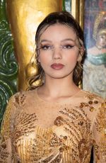 ASSIA ATLAS at PFW Christophe Guillarme Front Row in Paris 02/28/2024