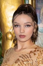 ASSIA ATLAS at PFW Christophe Guillarme Front Row in Paris 02/28/2024