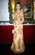 ASSIA ATLAS at PFW Christophe Guillarme Front Row in Paris 02/28/2024