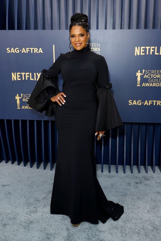 AUDRA MCDONALD at 30th Annual Screen Actors Guild Awards in Los Angeles 02/24/2024
