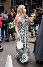 AVA PHILLIPPE Arrives at Proenza Schouler Fashion Show in New York 02/10/2024