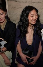 AWKWAFINA at Tory Burch Fashion Show at New York Fashion Week 02/12/2024