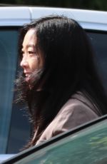 AWKWAFINA Out for Lunch at San Vicente Bungalows in West Hollywood 02/16/2024