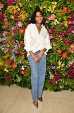 AYO EDEBIRI at British Vogue And Tiffany & Co. Afterparty at Annabel’s in London 02/18/2024