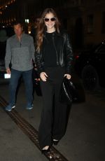 BARBARA PALVIN Arrives at Her Hotel in Milan 02/21/2024