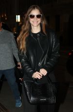 BARBARA PALVIN Arrives at Her Hotel in Milan 02/21/2024
