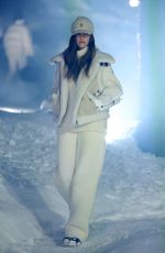 BARBARA PALVIN at Moncler FW24 Fashion Show in St Moritz 02/03/2024