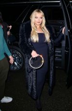 BEBE REXHA Arrives at Warner Bros Music Pre-Grammy Party at Hollywood Athletic Club in Los Angeles 02/01/2024