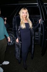 BEBE REXHA Arrives at Warner Bros Music Pre-Grammy Party at Hollywood Athletic Club in Los Angeles 02/01/2024