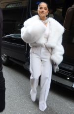 BECKY G Arrives at Area Fashion Show in New York 02/11/2024
