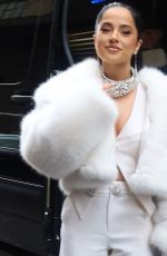 BECKY G Arrives at Area Fashion Show in New York 02/11/2024