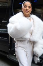 BECKY G Arrives at Area Fashion Show in New York 02/11/2024