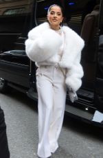 BECKY G Arrives at Area Fashion Show in New York 02/11/2024