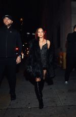 BECKY G Arrives at Christian Cowan Fashion Show in New York 02/11/2024