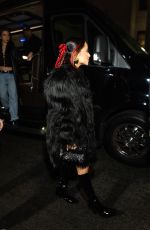 BECKY G Arrives at Christian Cowan Fashion Show in New York 02/11/2024