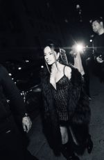 BECKY G Arrives at Christian Cowan Fashion Show in New York 02/11/2024