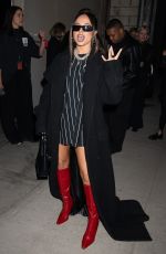 BECKY G Arrives at Willy Chavarria RTW Fall 2024 Show at NYFW in New York 02/09/2024