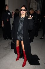 BECKY G Arrives at Willy Chavarria RTW Fall 2024 Show at NYFW in New York 02/09/2024
