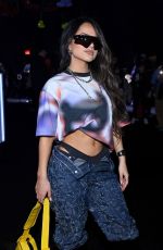 BECKY G at Amazing Mostro Show at New York Fashion Week 02/08/2024