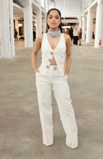 BECKY G at Area Fashion Show in New York 02/11/2024
