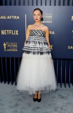 BEL POWLEY at 30th Annual Screen Actors Guild Awards in Los Angeles 02/24/2024