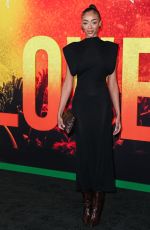 BELLA HARRIS at Bob Marley: One Love Premiere in Los Angeles 02/06/2024