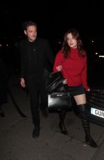 BELLA THORNE Arrives at British Vogue and Tiffany & Co. Bafta Afterparty at Annabel’s in London 02/18/2024