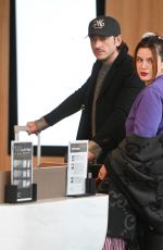 BELLA THORNE Arrives at JFK Airport in New York 02/16/2024
