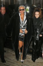 BEYONCE Leaves Mea Culpa Premiere at Paris Theater in New York 02/15/2024