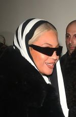 BEYONCE Leaves Mea Culpa Premiere at Paris Theater in New York 02/15/2024