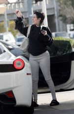 BHAD BHABIE Out and About in Los Angeles 02/08/2024