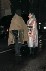 BIANCA CENSORI and Kanye West Out for a Studio Session in Los Angeles 02/05/2024