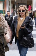 BRANDI CYRUS Leaves Escala Restaurant in Beverly Hills 02/08/2024