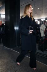 BRIE LARSON Arrives at Michael Kors Fashion Show in New York 02/13/2024