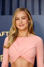 BRIE LARSON at 30th Annual Screen Actors Guild Awards in Los Angeles 02/24/2024