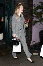 BRIE LARSON Leaves a Dior Event in Beverly Hills 02/05/2024