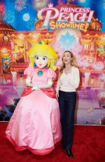 BRIE LARSON Promotes Nintendo Video Game Princess Peach: Showtime! in Los Angeles 02/20/2024