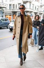 BRUNA MARQUEZINE Out at Milan Fashion Week 02/24/2024